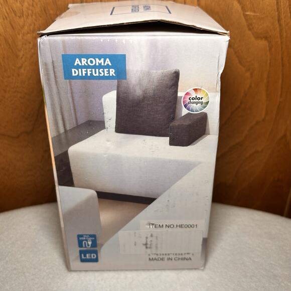 Essential Oil Diffuser with Humidifying, Aromatherapy Diffuser 7 LED Colors - Picture 5 of 6